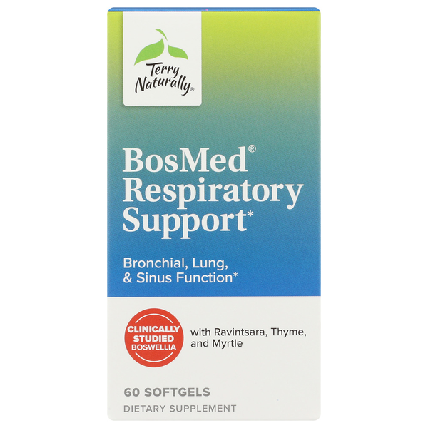 Vitamins & Supplements Terry Naturally Bosmed Respiratory Support hero