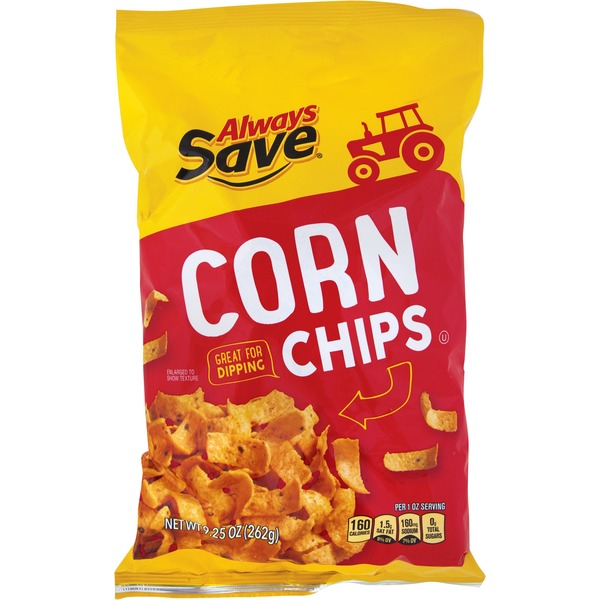 Chips & Pretzels Always Save Corn Chips hero