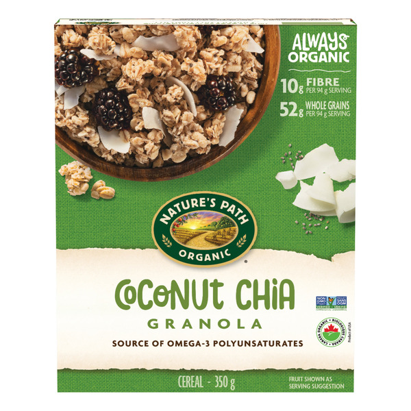 Granola & Muesli Nature's Path Coconut Chia hero