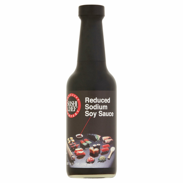 Asian Foods Sushi Chef Soy Sauce, Reduced Sodium hero