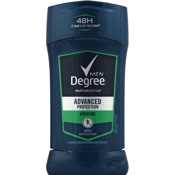 Deodorants Degree Antiperspirant, 48H, Advanced Protection, Overtime hero