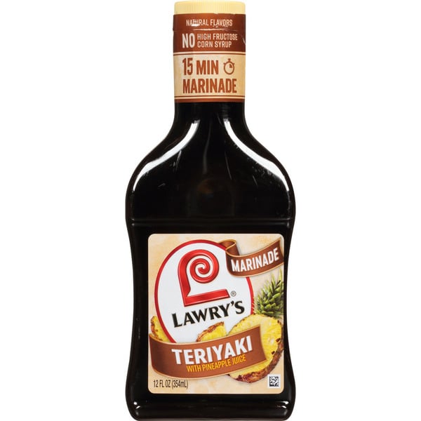 Marinades & Meat Preparation Lawry's® Teriyaki With Pineapple Juice Marinade hero