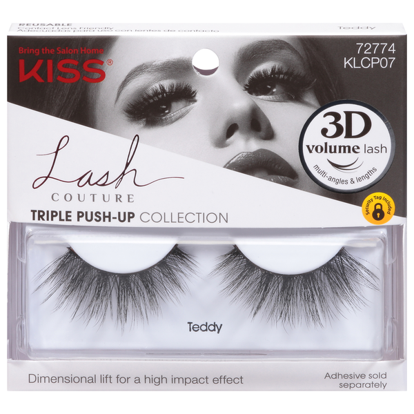 Makeup KISS Lash, Triple Push-Up Collection, 3D Volume hero