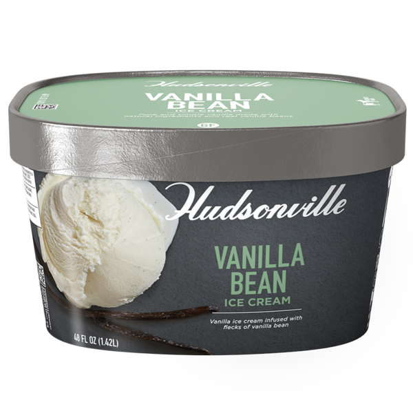 Ice Cream, Gelato & Ice Hudsonville Vanilla Bean hero