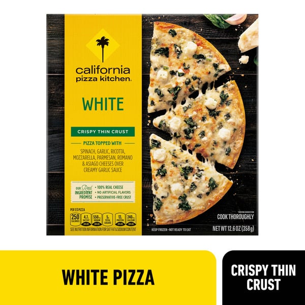 Frozen Pizza California Pizza Kitchen White Recipe Frozen Pizza With Crispy Thin Crust hero