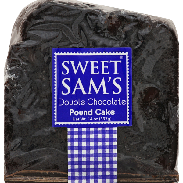 Bakery Desserts Sweet Sam's Pound Cake, Double Chocolate hero