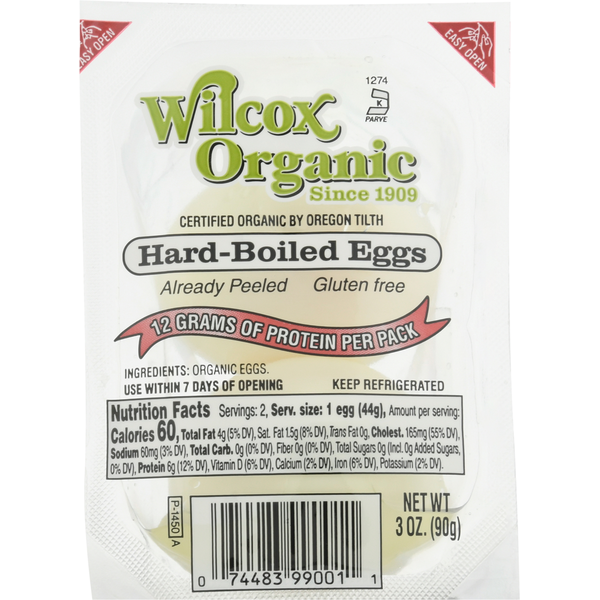 Eggs Wilcox Family Farms Eggs, Hard Boiled hero