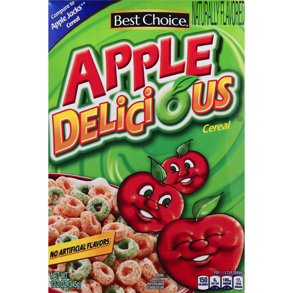 Cereal Best Choice Cereal, Apple Delicious hero