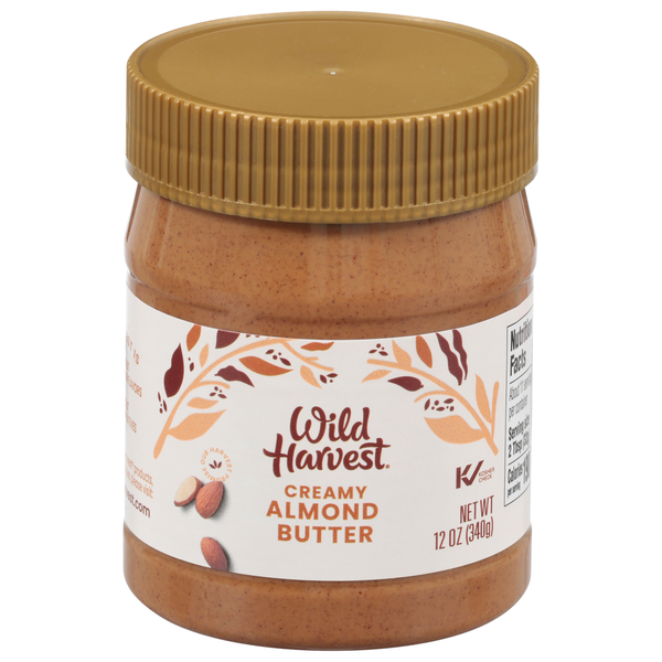 Preserved Dips & Spreads Wild Harvest Almond Butter, Creamy hero