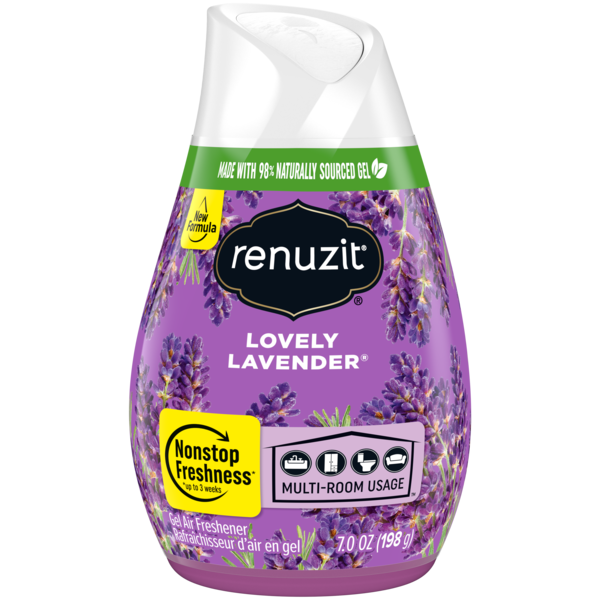 Air Fresheners & Candles Renuzit Gel Air Freshener, Lovely Lavender hero