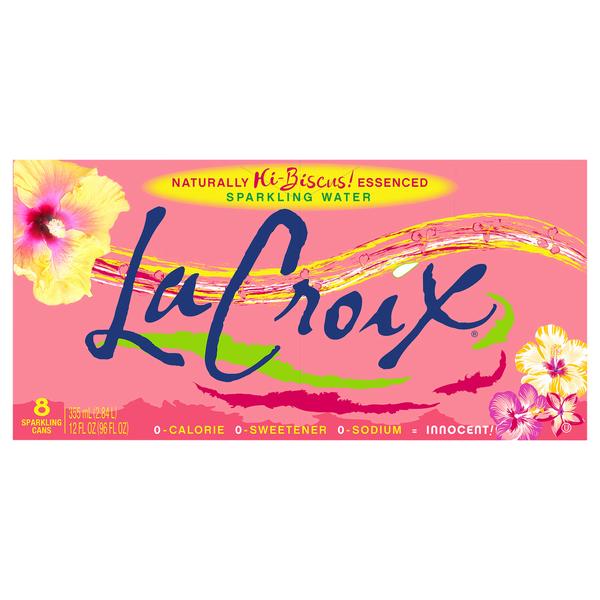 Water LaCroix Sparkling Water, Hi-Biscus! hero