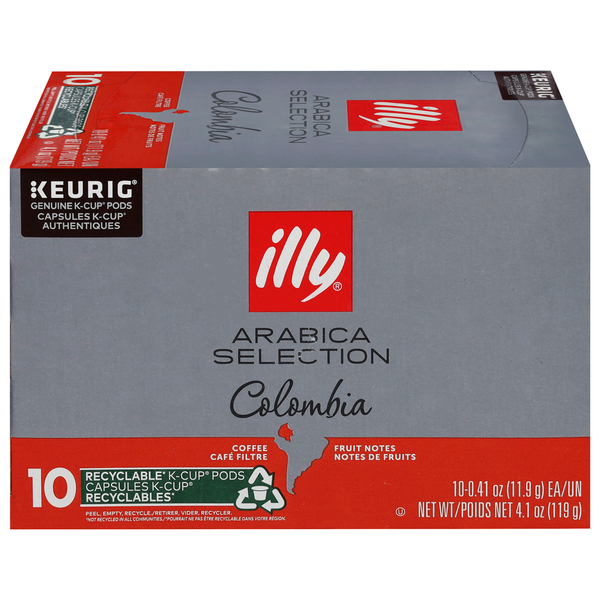 Coffee illy Coffee, Arabica Selection, Colombia, Fruit Notes, Pods hero