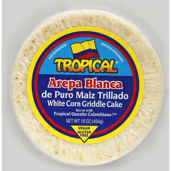 Bakery Desserts Tropical Griddle Cake, White Corn hero