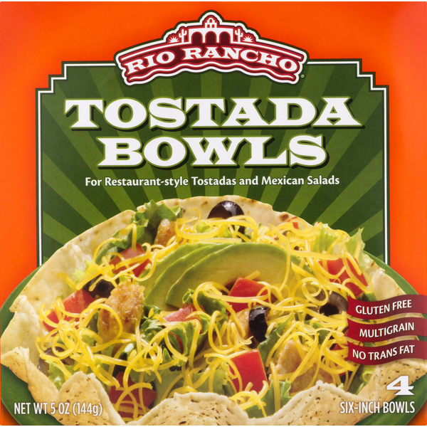 Latino Foods Rio Rancho Tostada Bowls, Six-Inch Bowls hero