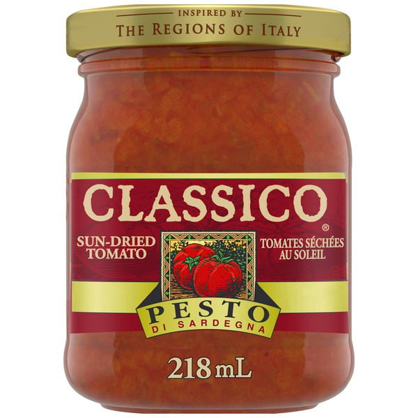 Pasta Sauce Classico Pesto di Sardegna Sun-Dried Tomato hero