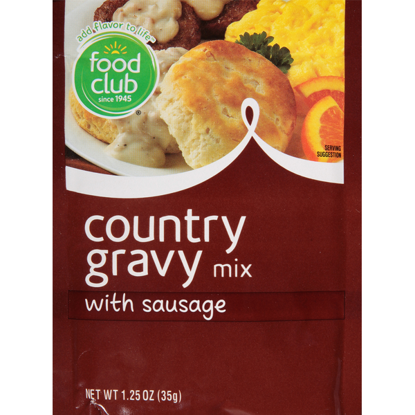 Spices & Seasonings Country Gravy Mix with Sausage hero