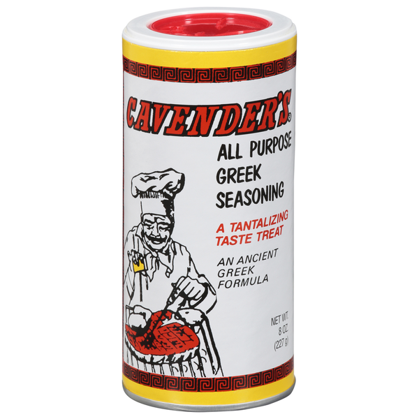 Spices & Seasonings Cavender's Seasoning, Greek, All Purpose hero