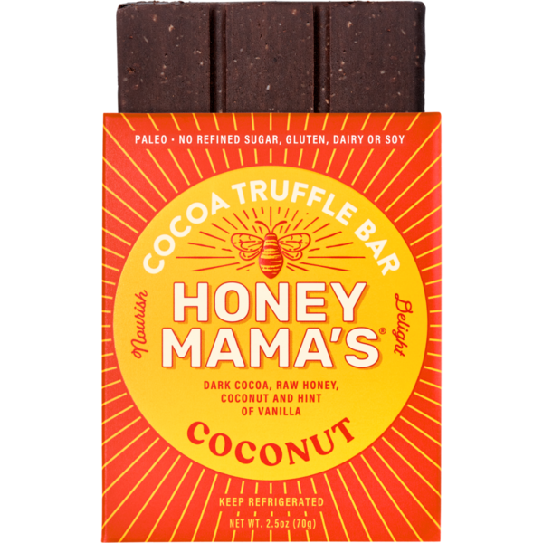 Honey Mama's Cocoa Truffle Bar, Coconut hero