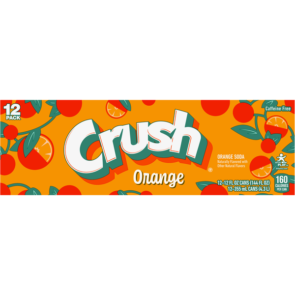 Soft Drinks Crush Orange Soda hero