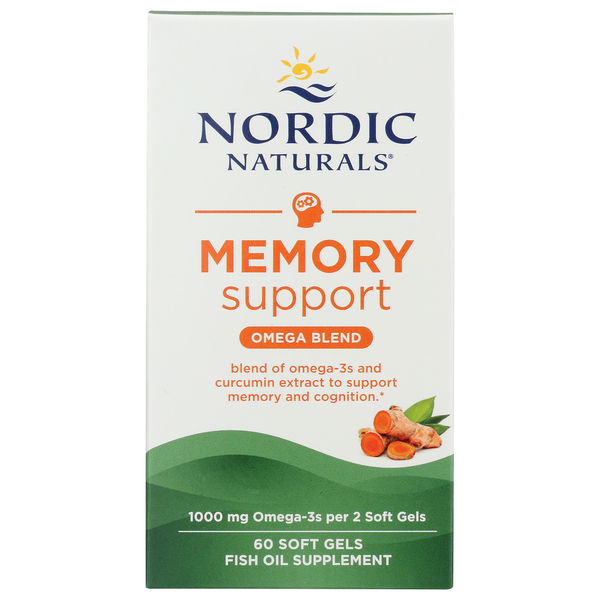 Vitamins & Supplements Nordic Naturals Omega Memory With Curcumin Soft Gels hero