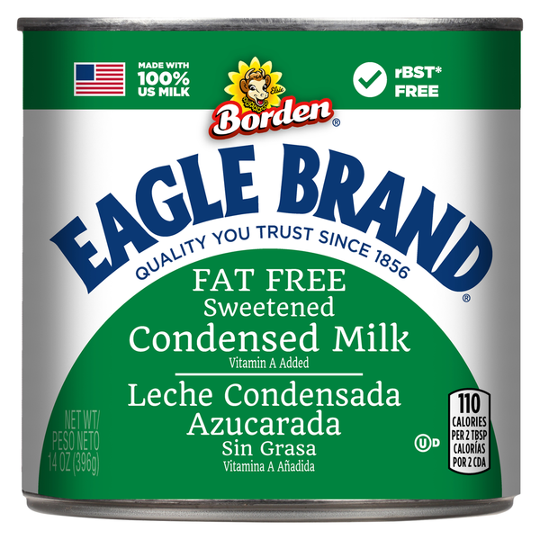 Baking Ingredients Eagle Brand Condensed Milk, Fat Free, Sweetened hero