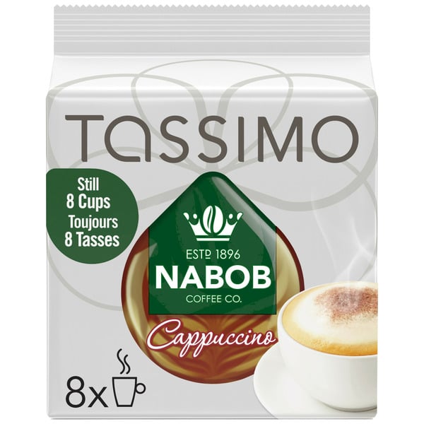 Coffee TASSIMO Nabob Cappuccino Coffee Single Serve T-Discs hero