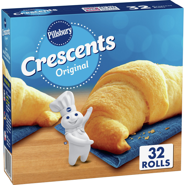 Doughs, Gelatins & Bake Mixes Pillsbury Crescent Rolls, Original Rolls hero