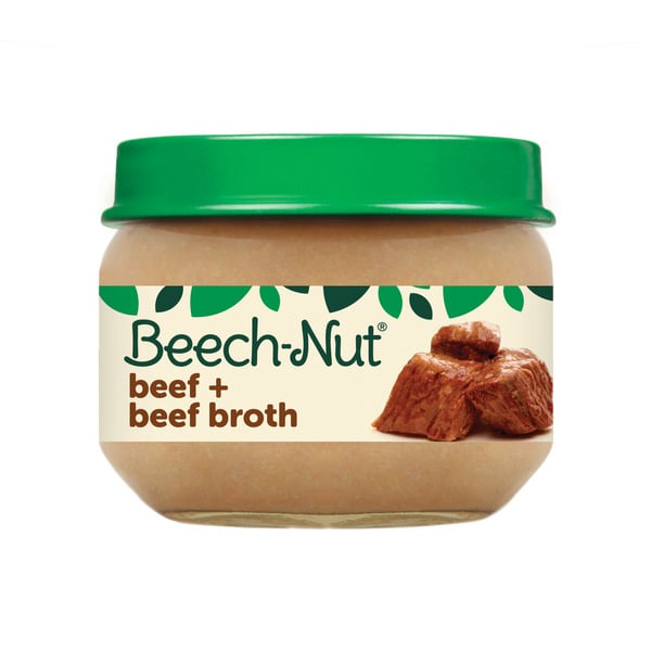 Baby Food & Formula Beech-Nut Beef & Beef Broth Baby Food Jar hero