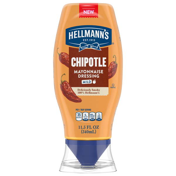 Hellmann's Mayonnaise Dressing, Chipotle, Mild hero