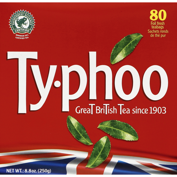 Tea Ty-phoo Tea, British, Bags hero