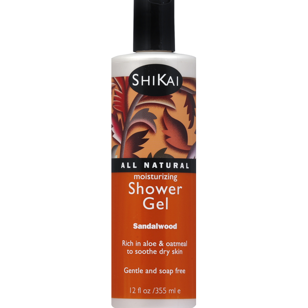 Body Care | Lotion, Sunscreen ShiKai Shower Gel, Moisturizing, Sandalwood hero