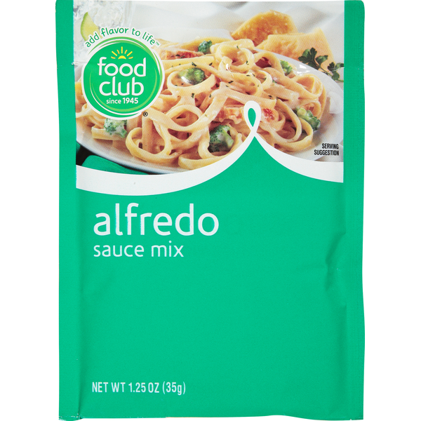 Food Club Sauce Mix, Alfredo hero