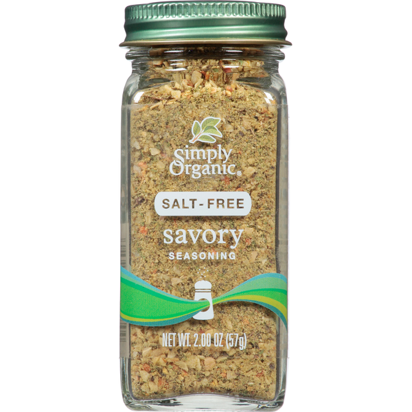 Spices & Seasonings Simply Organic Seasoning, Salt-Free, Savory hero