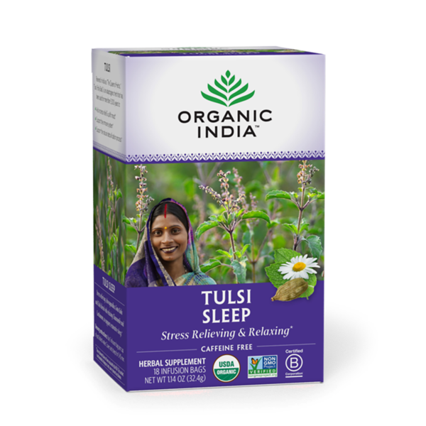 Tea ORGANIC INDIA Tulsi Sleep hero