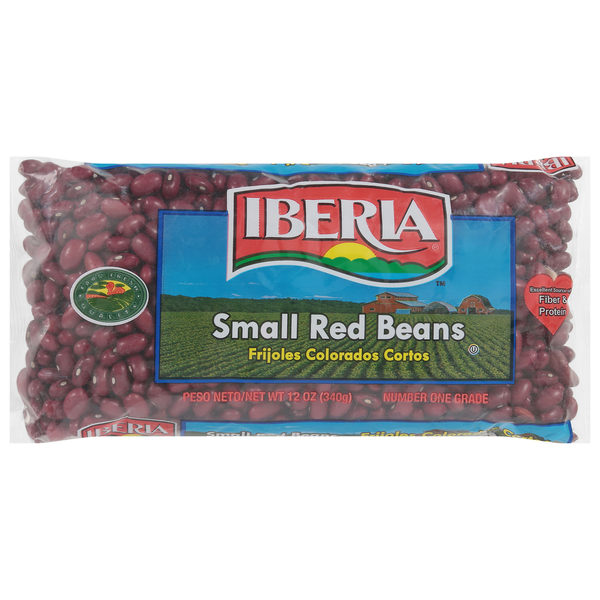 Grains, Rice & Dried Goods Iberia Red Beans, Small hero