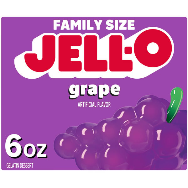 Doughs, Gelatins & Bake Mixes Jell-O Grape Gelatin Dessert Mix hero