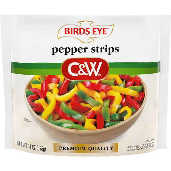 Frozen Produce Birds Eye Premium Quality Bell Pepper Strips, Frozen Vegetable hero