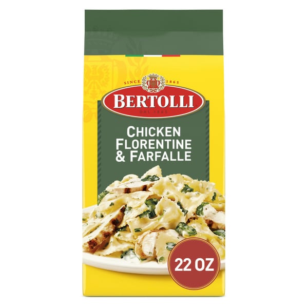 Frozen Meals Bertolli Chicken Florentine and Farfalle, Frozen Meals hero