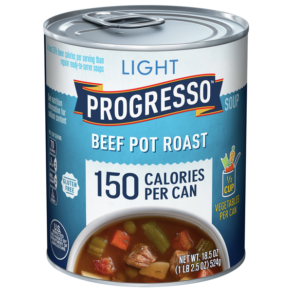 Soup, Broth & Bouillon Progresso Soup, Beef Pot Roast, Light hero