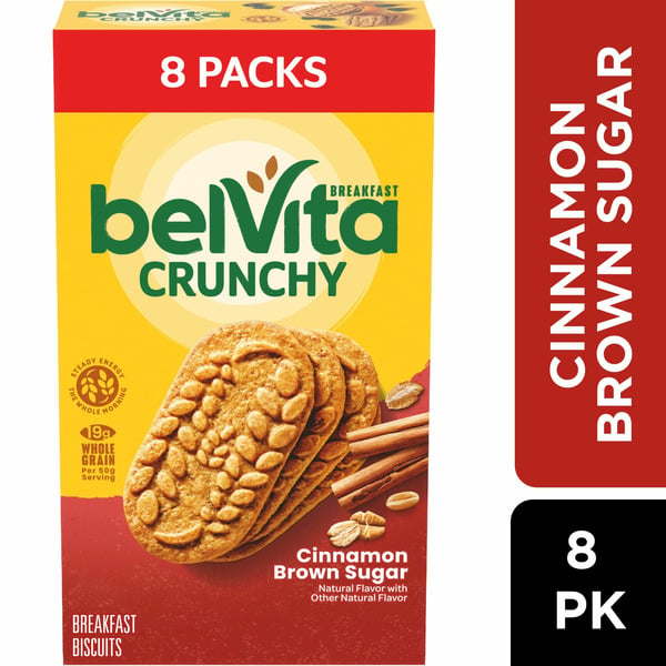 Cookies & Cakes belVita Breakfast Cinnamon Brown Sugar Breakfast Biscuits hero