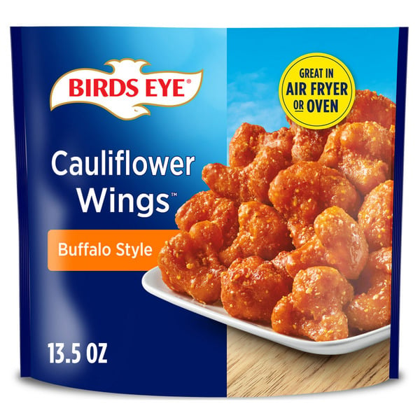 Prepared Meals Birds Eye Buffalo Style Cauliflower Wings Frozen Vegetable Appetizer hero