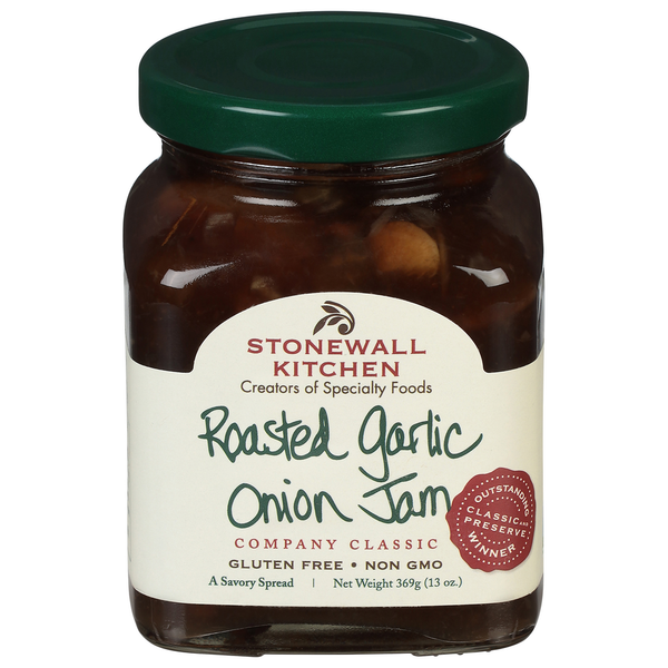 Spreads Stonewall Kitchen Jam, Roasted Garlic Onion hero