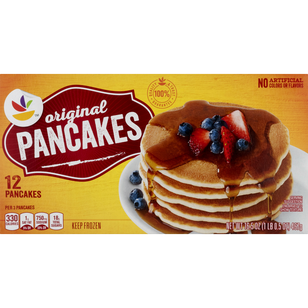 Frozen Breakfast Store Brand Pancakes, Original hero