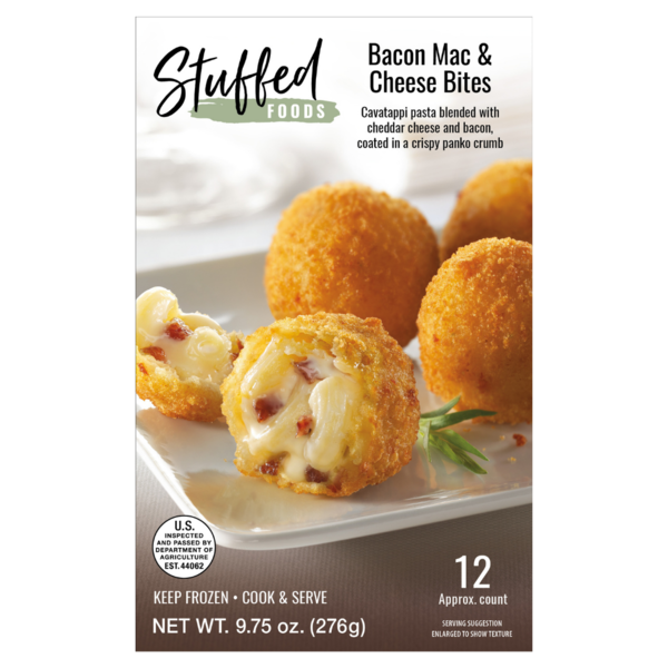 Frozen Appetizers & Sides Stuffed Foods Bacon Mac & Cheese Bites hero