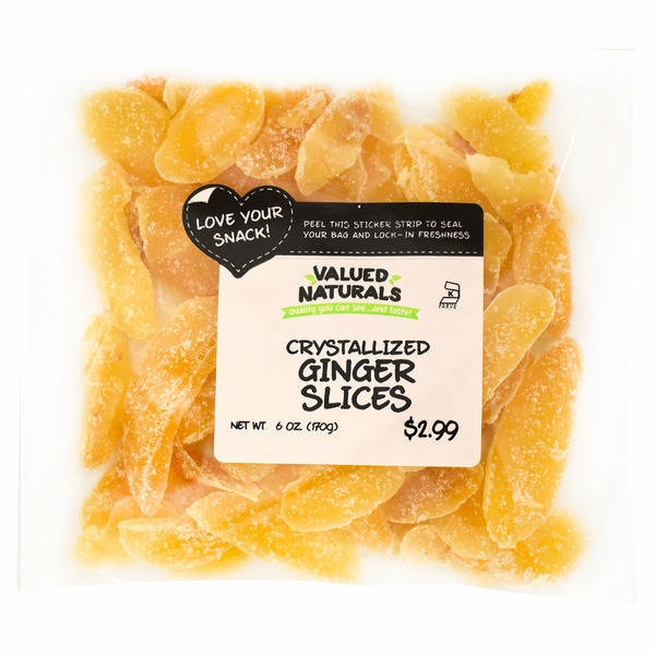 Valued Naturals Crystallized Ginger Slices hero