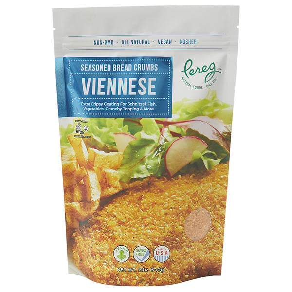 Marinades & Meat Preparation Pereg Natural Foods Seasoned Bread Crumbs Viennese, Non-GMO, Vegan, Kosher hero