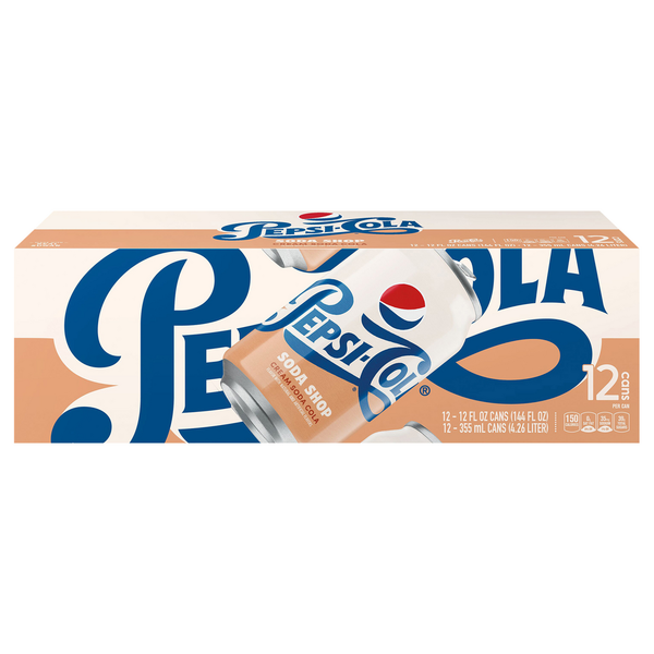 Soft Drinks Pepsi Cola, Cream Soda hero