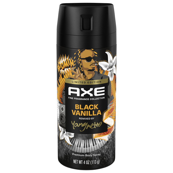 Deodorants AXE Body Spray, Premium, Black Vanilla hero