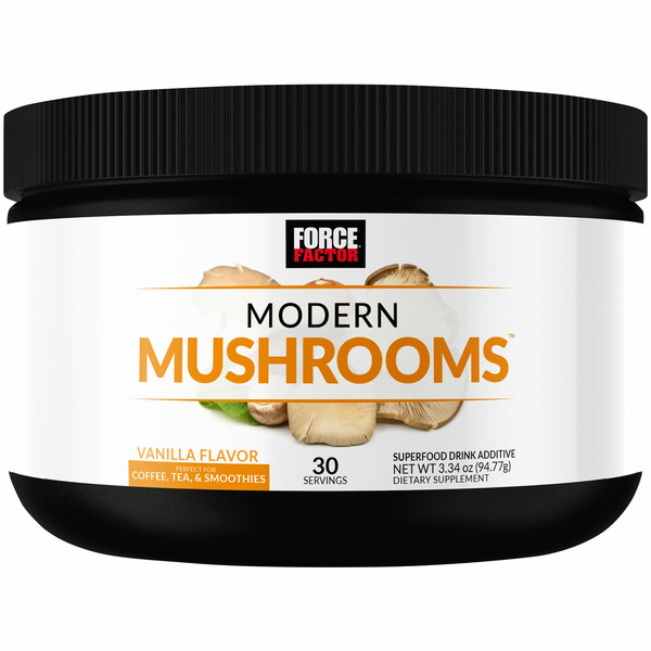 Whey Protein Force Factor Modern Mushrooms, Vanilla hero