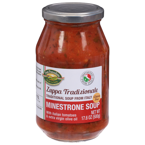 Don Pomodoro Minestrone Soup, Traditional hero